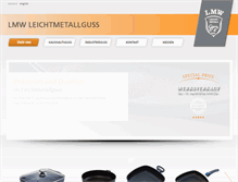 Tablet Screenshot of lmw-leichtmetall.de